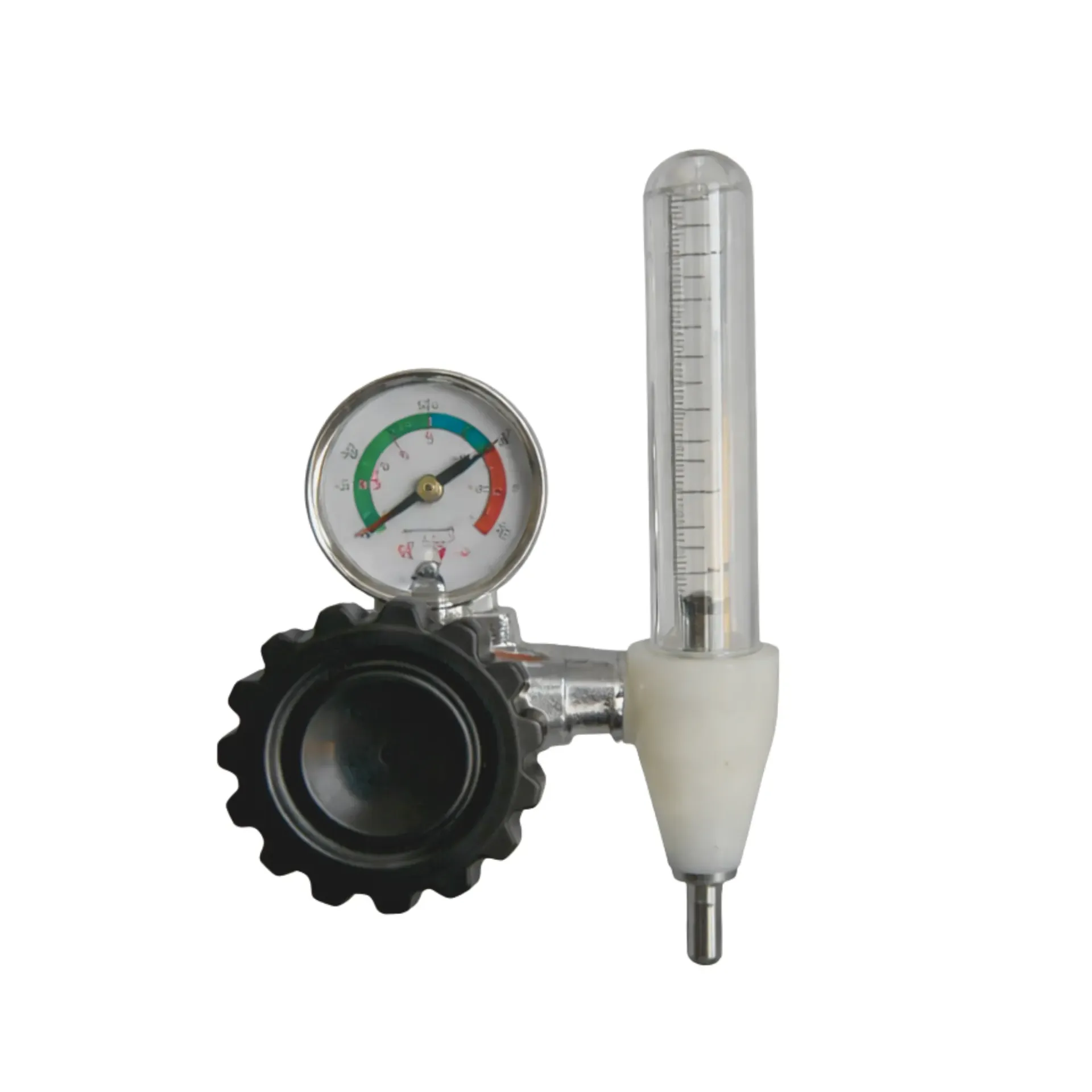 Regulator with flowmeter